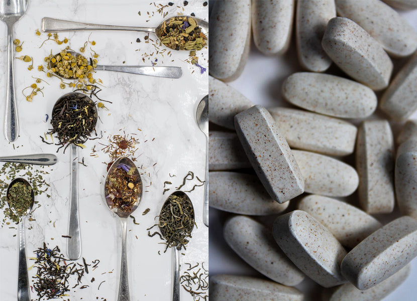 What’s the difference between vitamins and herbs?